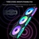 thumbnail image 3 of Lian Li UNI Fan SL-Infinity Wireless Paquete Triple de 120mm, 3 of 6