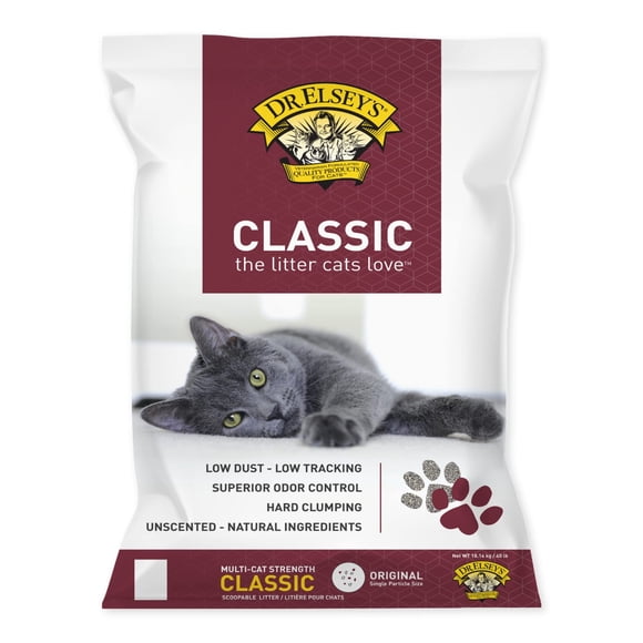 Arena para gatos Dr. Elsey's Precious Cat Classic Clumping 18,14 kg
