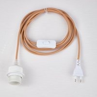 Electricastore - Cable Lámpara Con Interruptor Y Enchufe