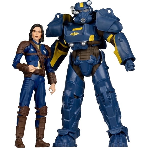 Figuras McFarlane Fallout 4 T60 Vault Tec y Sole Survivor