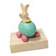 thumbnail image 1 of Figuras De Conejito De Pascua, Estatua De Conejo, Manualidades, Boda, Decoración Del Hogar, Verde, 1 of 5