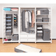 thumbnail image 2 of Pack 2 Organizadores Colgantes De Ropa 6 Niveles L Closet, 2 of 6
