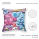 thumbnail image 5 of Las Pistas de Blue Fundas de almohada de terciopelo con tema, regalos de funda de almohada, decoración para el hogar, cojín de lanzar, regalo de cumpleaños para fans y parejas.66*66cm., 5 of 6