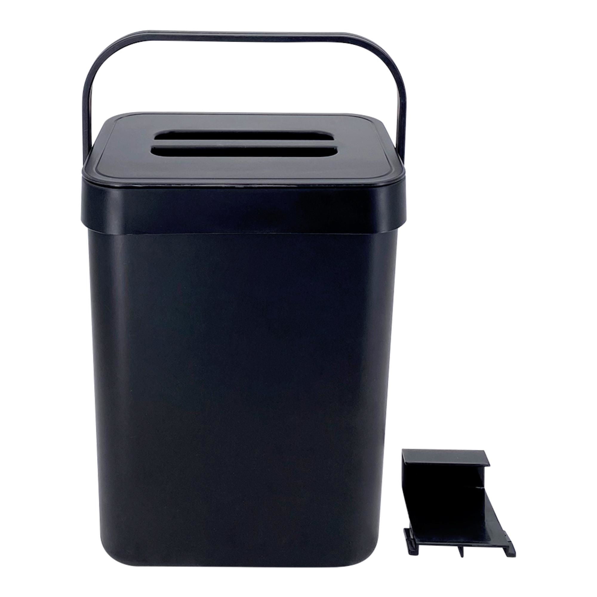 Basurero Colgante Multifuncional, Negro Haus