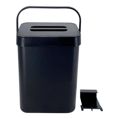 Basurero Colgante Multifuncional, Negro  Haus