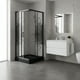 thumbnail image 4 of Shower Door Recto Mosaic Black 70x70x199 Cm (incluye Receptáculo), 4 of 7