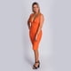 thumbnail image 1 of Vestido ajustado naranjo Talla S Mujer, 1 of 3