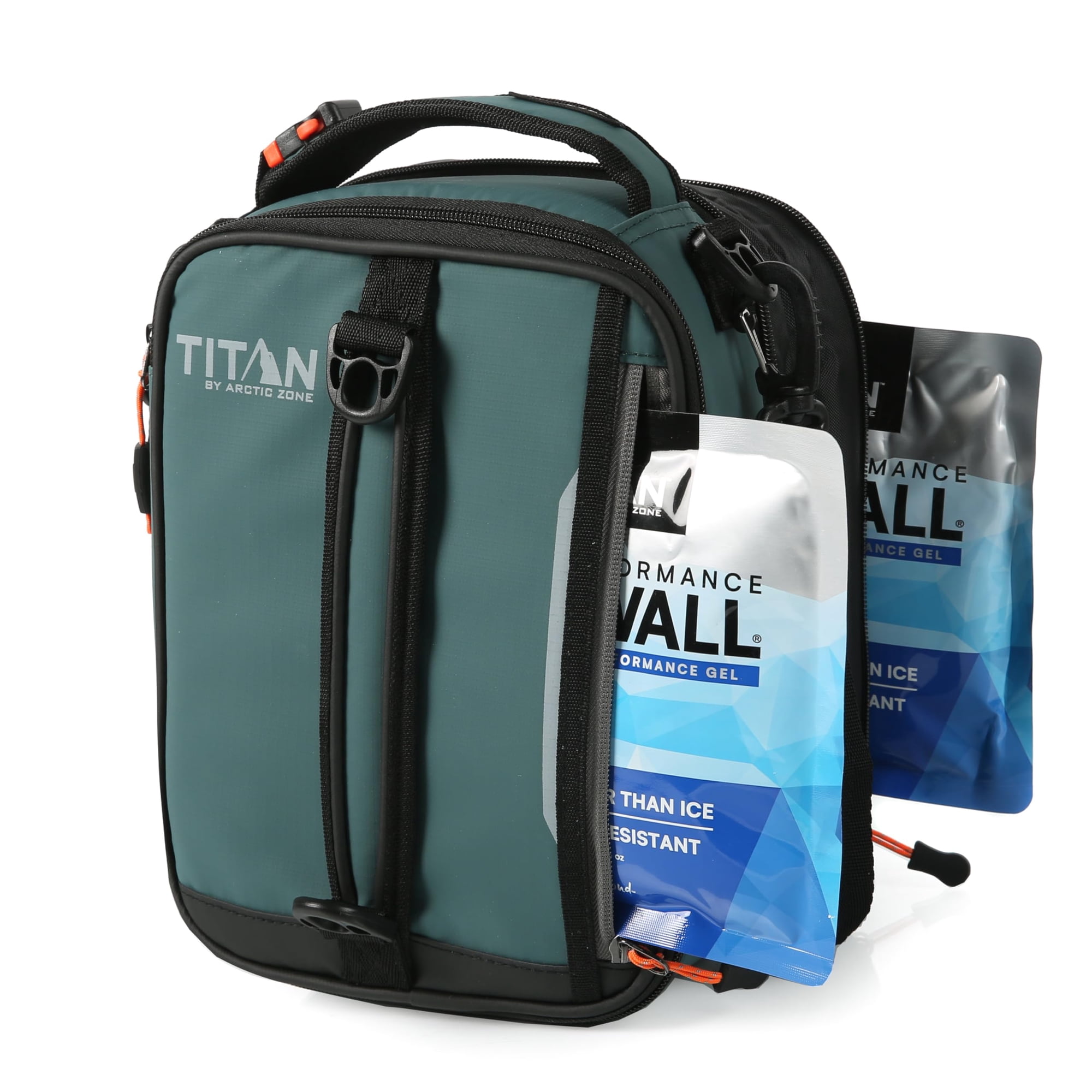 Titan By Arctic Zone - Lonchera Titan De Arctic Zone Ampliable Con 2 Bolsas De Hielo