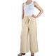 thumbnail image 3 of Pantalon Palazzo Mujer Tipo Lino Casual Semi Formal Tiro Alto 106, 3 of 4