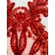 thumbnail image 4 of Parche Aplique De Encaje Con Pedrería Hecho A Mano Rojo 29x37x47 Cm, 4 of 6