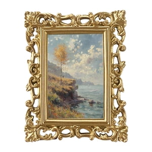 Bothyi - Marco De Fotos Vintage De 4 X 6 Pulgadas, Soporte Para Exhibición De Fotos Para Escritorio, Oficina Y Dormitorio