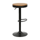 thumbnail image 1 of Reposapiés Taburete Regulable Silla Bar Ajustable Giratorio 360° Rustica Vintage, 1 of 8