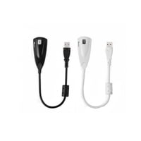 Genérico - Tarjeta De Sonido Externa 7.1 3D Siberia Antimagnetica Usb