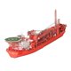 thumbnail image 3 of Norwegian FPSO Production Tanker DIY 3D Paper Model Ship Kit Juego Papercraft, 3 of 5