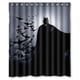 thumbnail image 1 of Cortina de ducha de Batman, juego de cortina de baño con ganchos, tamaño 60 x 72 pulgadas, 1 of 3
