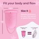 thumbnail image 5 of Copa Menstrual Reutilizable UVA Kit para Adolescentes Talla 0, 5 of 9