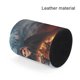thumbnail image 4 of Buenos Presagios-theme Cylinder Pen Holder Pencil Organizer with Flannel Lining PVC Leather Material Cardboard Base for study work 10*8CM, 4 of 6