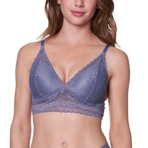 Baziani - Sostén Bralette Encaje Soft Comfy 3869 Acero L
