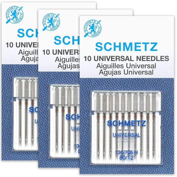 Agujas para máquinas de coser SCHMETZ Universal 80/12 - 30 agujas
