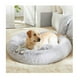 thumbnail image 1 of Cama Antiestres de Felpa para mascotas 80 cm - Gris, 1 of 3