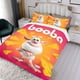 thumbnail image 3 of Booba Conjunto de sábanas temático, trío de piezas, cómodo y amigable con la piel, diseño único, regalo de decoración para el hogar para familiares, amigos y fans,173cm *218cm, 3 of 6