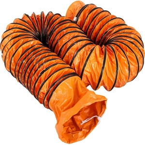 Vevor - Manguera De Conducto Flexible De Pvc De 25 Pies Para Ventilador De Escape Utilitario De 30 Cm