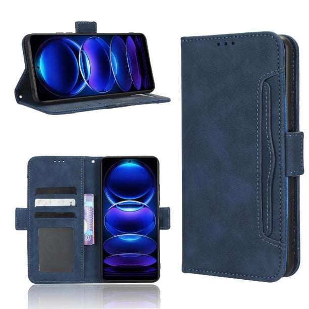 Funda Cartera Magnética para Xiaomi Redmi Note 12 5G- Tarjetero Desmontable, Cuero PU, Soporte