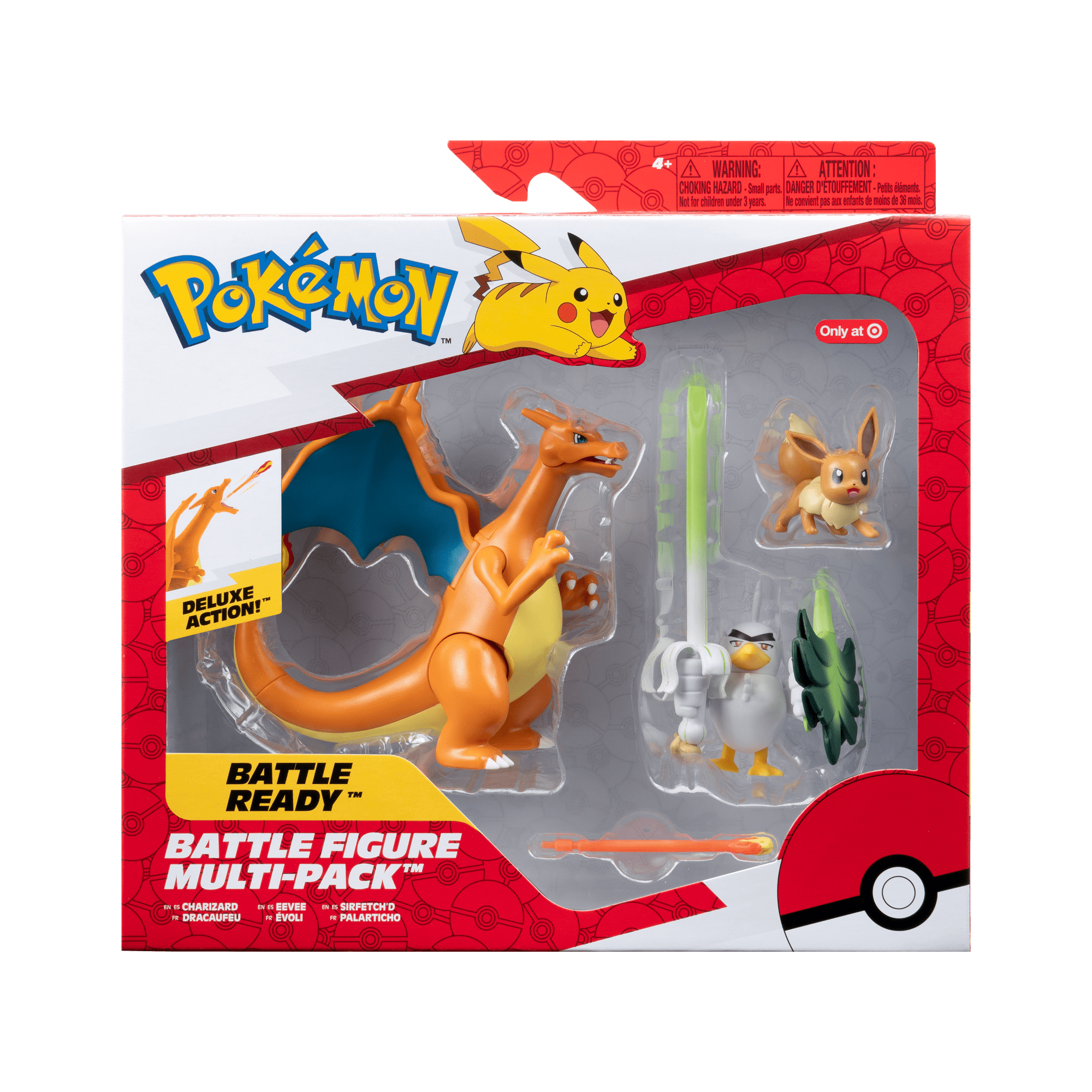 Pokemon - Pack 3 Figuras De Batalla Pokémon