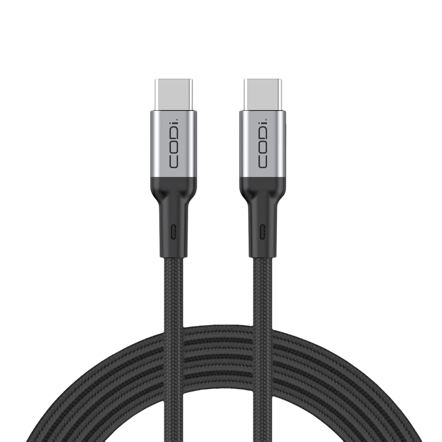 Cable De Carga Codi Usb-c A Usb-c De Nailon Trenzado De 1,8 M