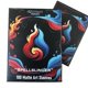 thumbnail image 1 of Fundas de arte para cartas TCG de Foxtrot Designs - 100 protectores con respaldo mate texturizado - Compatibles con Magic: The Gathering y otros TCG y LCG (Spellslinger), 1 of 7