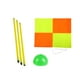 thumbnail image 4 of Bandera De Esquina De Fútbol, Postes De Agilidad De Fútbol, Bandera Deportiva De Entrenamiento Para Adultos Para Juegos, Postes De 3 Uds, GreenBase, 4 of 5
