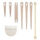 thumbnail image 2 of Kit De Herramientas De Tejido De Madera Para Telar, Tapicería Artesanal, Herramienta De Tapicería De Tejer, 2 of 5