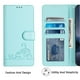 thumbnail image 3 of Funda tipo cartera FOXDOCK para OPPO Reno 11 Pro 5G con soporte, ranuras, RFID, diseño de gato, 3 of 5