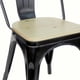 thumbnail image 2 of Pack 2 Sillas Antique Rustic Negro, 2 of 3