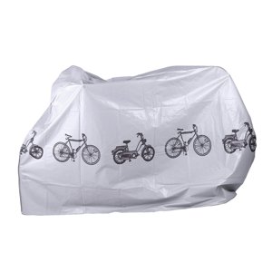 Ioensy - Funda Impermeable Para Lluvia Para Bicicleta, Cubierta Impermeable Para Motocicleta, Para Ciclismo, Bicicleta De Montaña, Fina, 230G, Gris