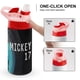 thumbnail image 4 of Mickey 17Botella de Agua con Tapa Pop Top de Un Toque, Acero Inoxidable, a Prueba de Fugas, para Deportes, Botella Infantil rosa 12 oz, 4 of 6