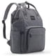 thumbnail image 1 of Mochila Pañalera KiddyCare Impermeable Gris Oscuro, 1 of 9