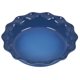 thumbnail image 1 of Molde para Tartas Le Creuset 23 cm de Barro Azul Marsella, 1 of 4