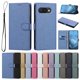 thumbnail image 1 of Funda Cartera de PU para Google Pixel 9A con Tarjetas, Azul, 1 of 6