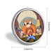 thumbnail image 2 of Sam de Yosemite-Theme Round Button Badge: Premium Metal Construction, Ideal for High-End Events 2.8 cm, 2 of 6