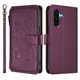 thumbnail image 2 of Funda Cartera Mariposa para [Samsung Galaxy A26] con Soporte y Cremallera Violeta, 2 of 6