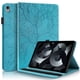 thumbnail image 1 of Funda con relieve del Árbol de la Vida para tablet ipad 10 2022 con soporte, ranuras para tarjetas y soporte para lápiz óptico. Azul, 1 of 6