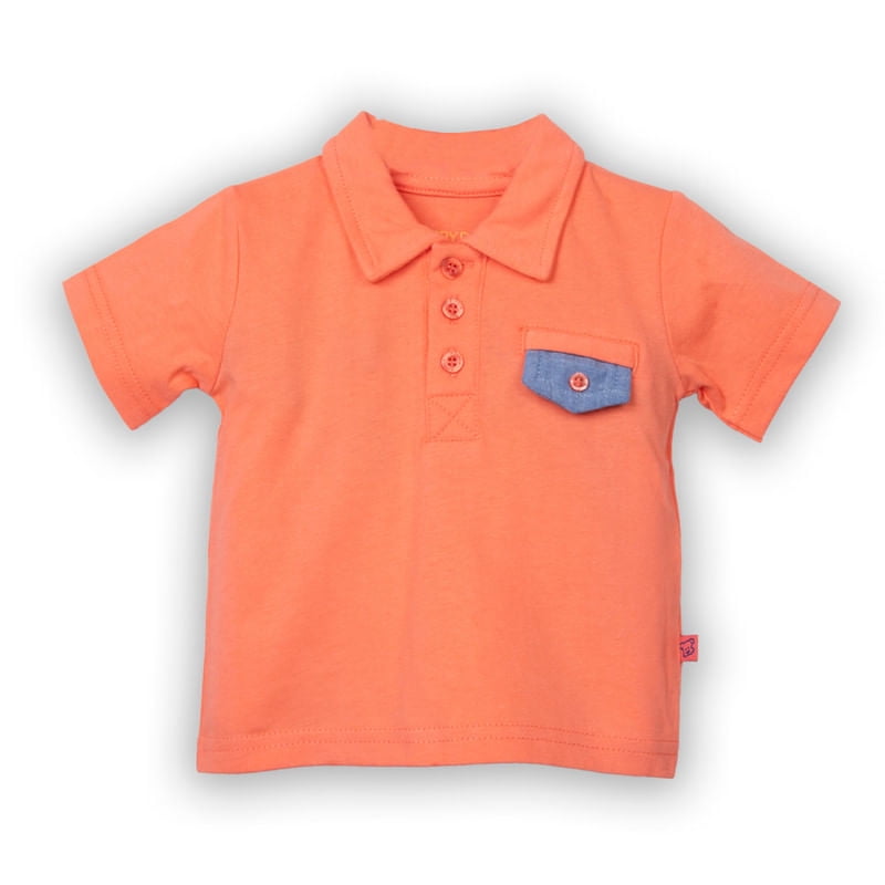 Polera Bebe Niño Coral Pillin