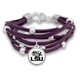 thumbnail image 1 of Pulsera FTH 19 cm de Cuero con Logo LSU Tigers, 1 of 1