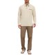 thumbnail image 2 of INSPIRE CHIC Camisas Polo de Manga Larga con Bolsillo y Cuello en Contraste para Hombre S Beige, 2 of 6