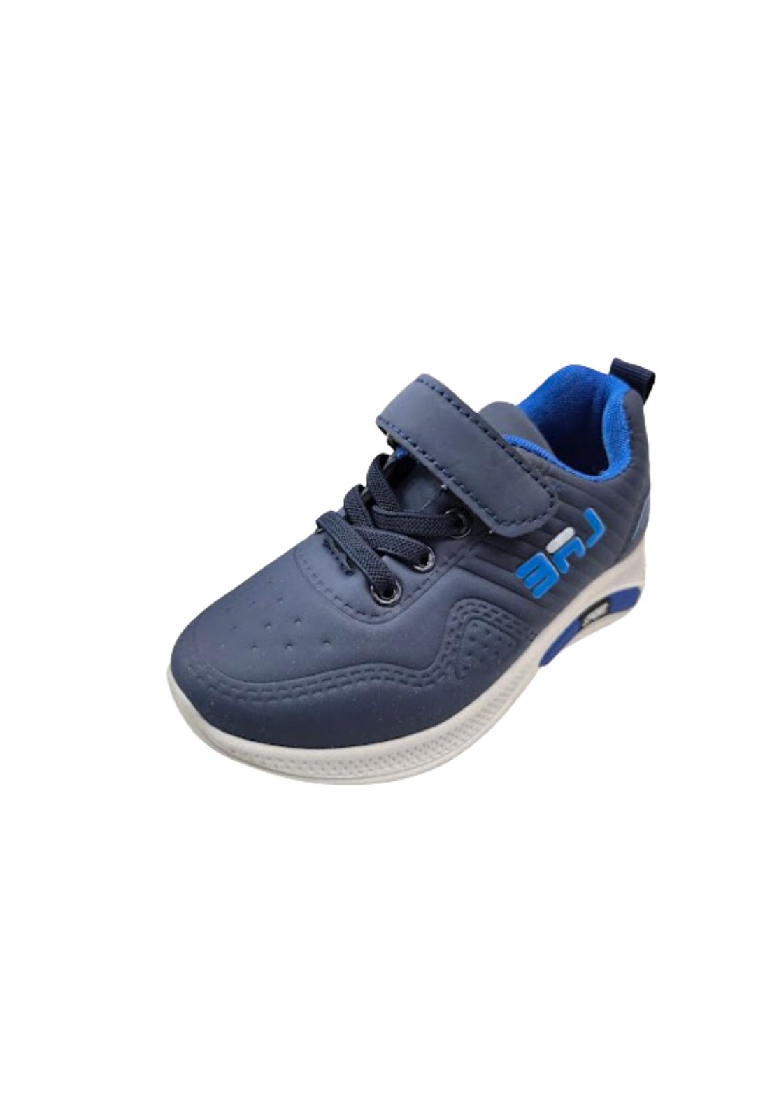 Vinnys Outlet - Zapatilla Deportiva Azul Velcro