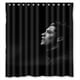 thumbnail image 1 of Cortina de ducha de Cristiano Ronaldo, juego de cortinas de baño con ganchos, tamaño 66 x 72 pulgadas, 1 of 3
