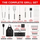 thumbnail image 4 of Juego De Herramientas Para Barbacoa Kit De 32 Piezas Para Barbacoa De Acero Inoxidable, 4 of 8