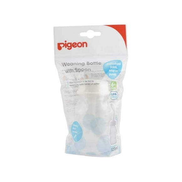 Mamadera Pigeon Con Cuchara 120ml