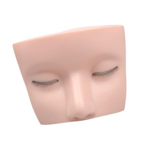 Ioensy - Cabeza De Maniquí De Pestañas Cabeza De Práctica De Maquillaje Para Pestañas Práctica De Maquillaje En Casa Piel Blanca
